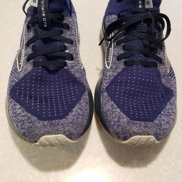 Brooks Levitate 5 Stealth Fit Running Shoes - Men\'s Sz 7 Navy Blue & White main image 5